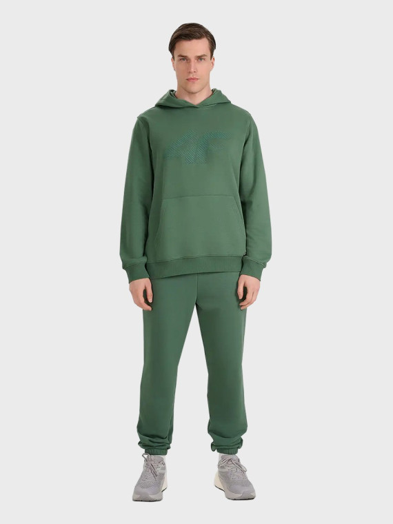 4F SPODNIE DRESOWE MĘSKIE JOGGERY TTROM1272 Zielone XXL