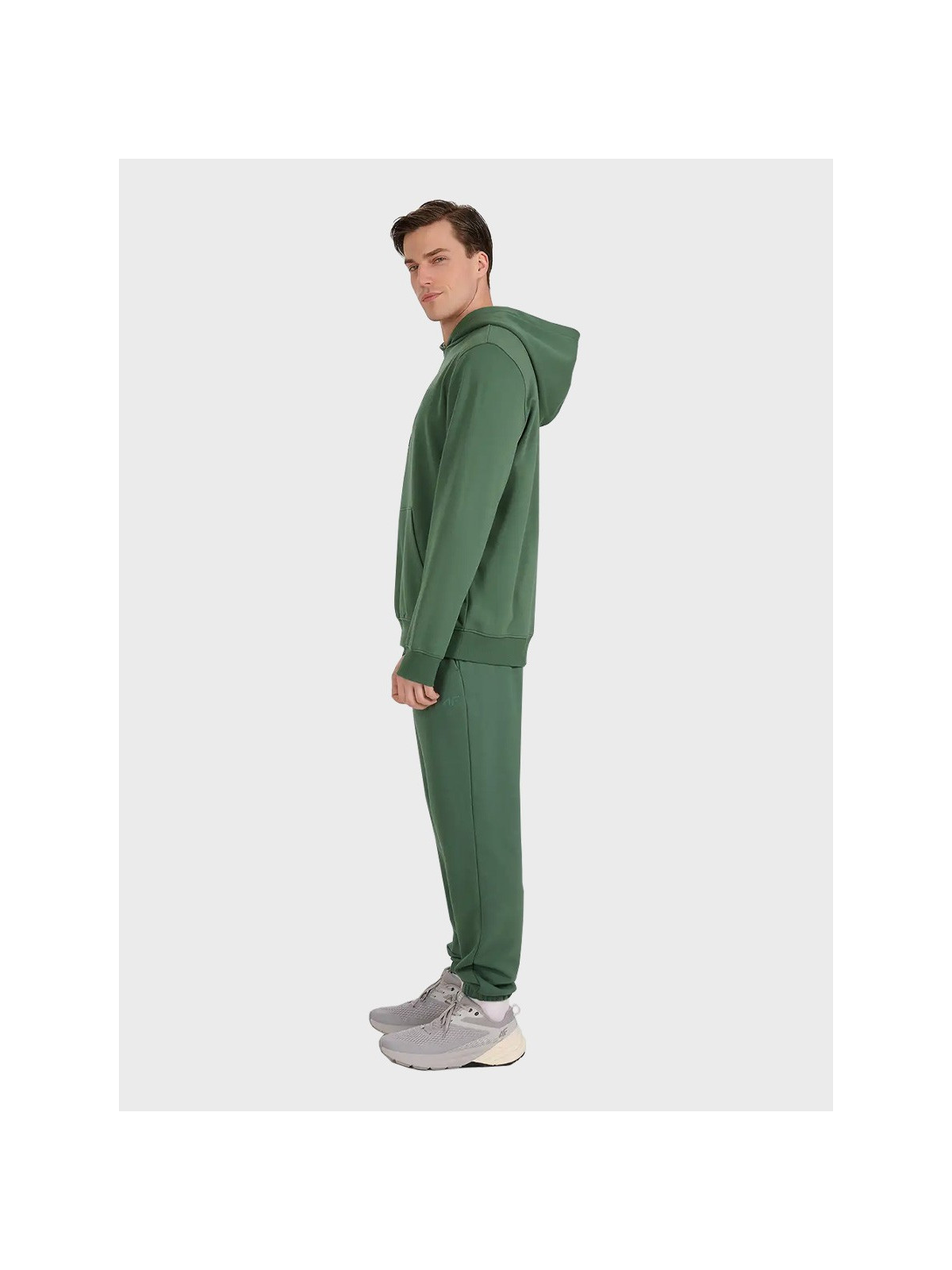 4F SPODNIE DRESOWE MĘSKIE JOGGERY TTROM1272 Zielone XXL