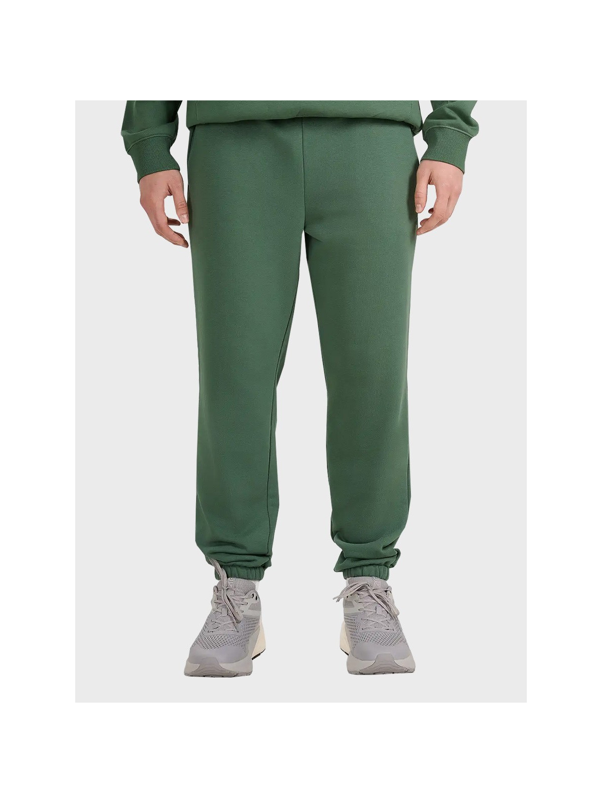 4F SPODNIE DRESOWE MĘSKIE JOGGERY TTROM1272 Zielone XXL