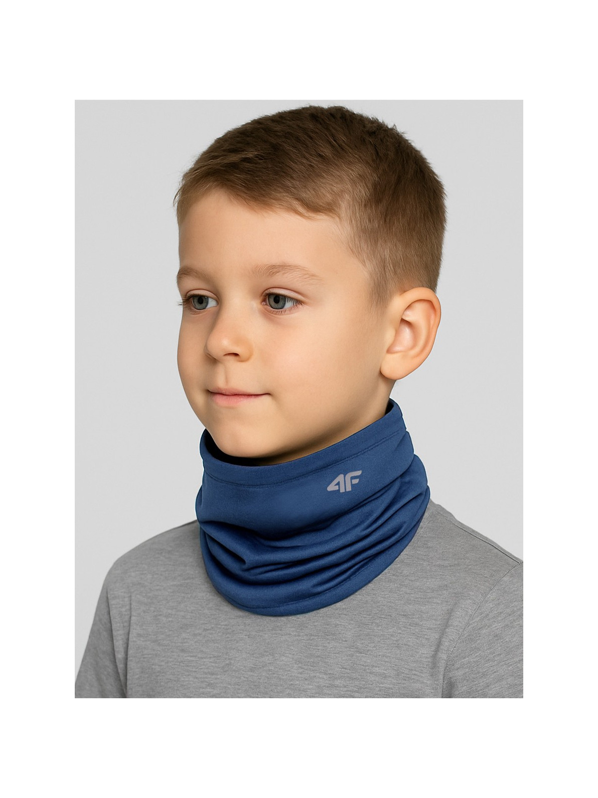 4F KOMIN DZIECIĘCY ZIMOWY TERMOAKTYWNY ABDAU128 POLAR DENIM