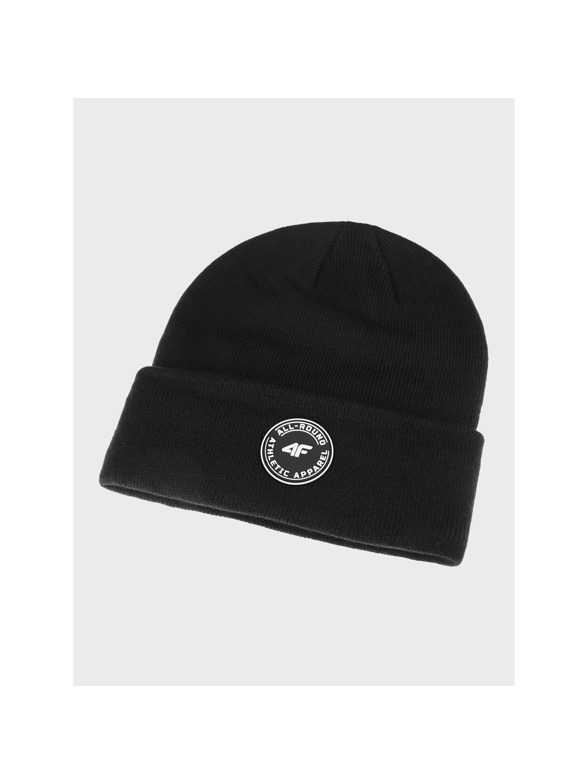 4F CZAPKA DZIECIĘCA ZIMOWA CIEPŁA MIĘKKA ACAPU643 CZARNA