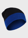 4F Czapka Zimowa Dziecięca ACAPM600 Kobaltowo-Czarna