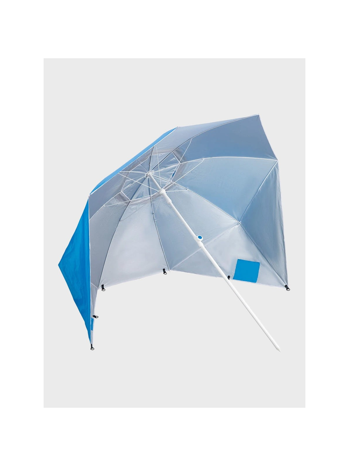 NILS CAMP Parasol plażowy ogrodowy NC7822  XL 220 CM Niebies