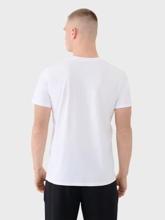 4F KOSZULKA MĘSKA TTSHM3016 EDYCJA LIMITOWANA BIAŁA XXL