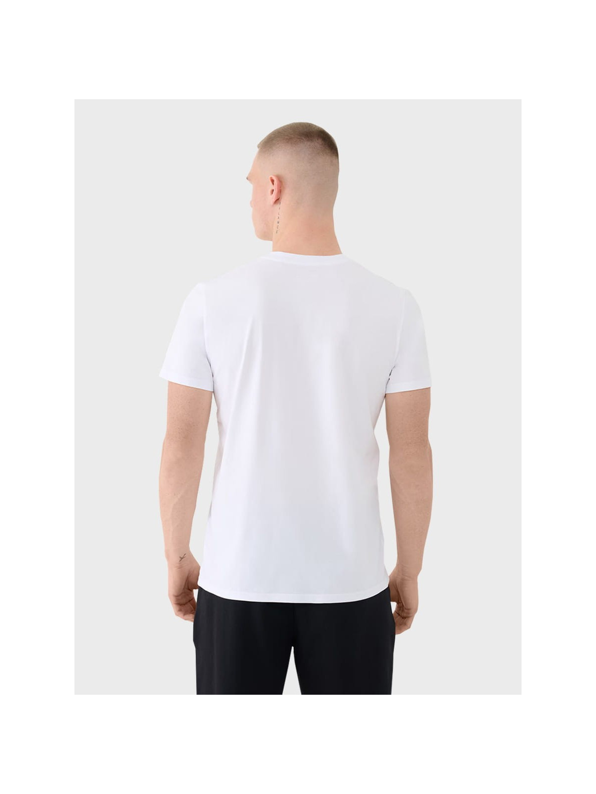 4F KOSZULKA MĘSKA TTSHM3016 EDYCJA LIMITOWANA BIAŁA XXL