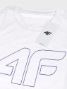 4F KOSZULKA MĘSKA TTSHM3016 EDYCJA LIMITOWANA BIAŁA XXL