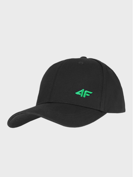 4F Czapka z daszkiem ACABM508 bejsbolówka czarna S/M