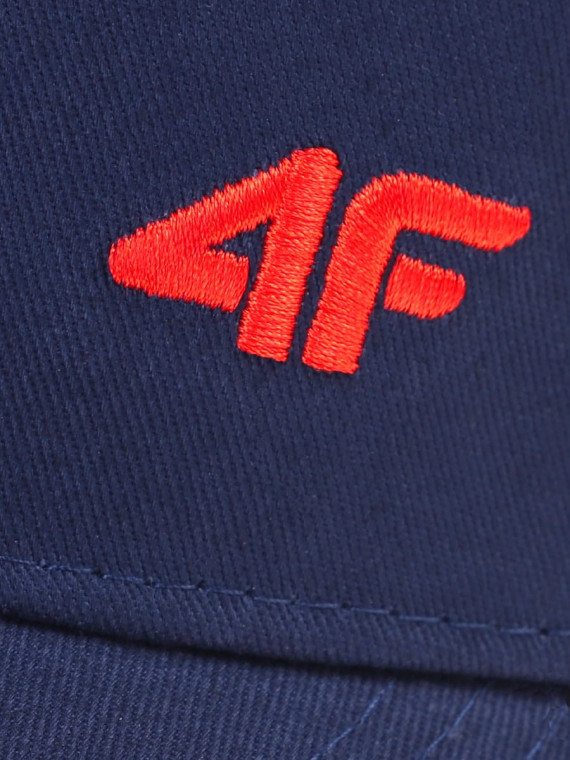 4F Czapka z daszkiem ACABM508 bejsbolówka granatowa S/M