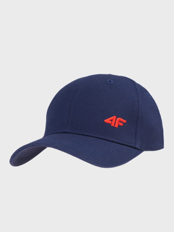 4F Czapka z daszkiem ACABM508 bejsbolówka granatowa S/M