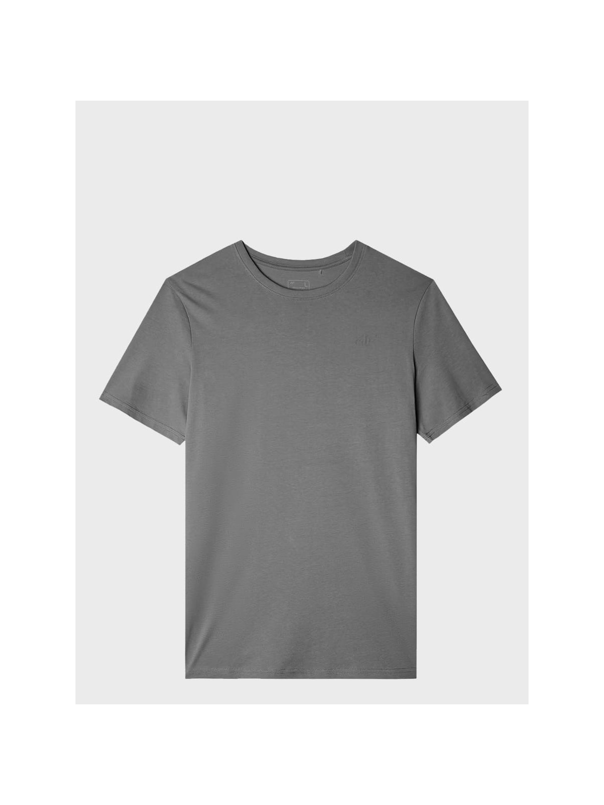4F Koszulka Męska T-Shirt TTSHM1843 Szara S
