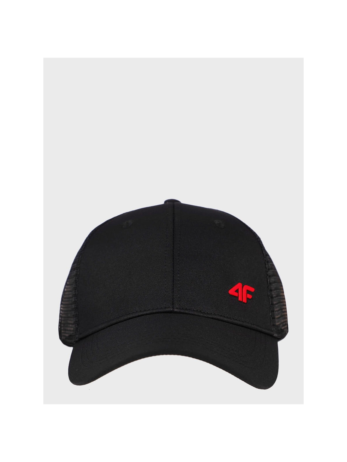 4F Czapka z daszkiem Unisex L24 ACABU360 Czarna L/XL