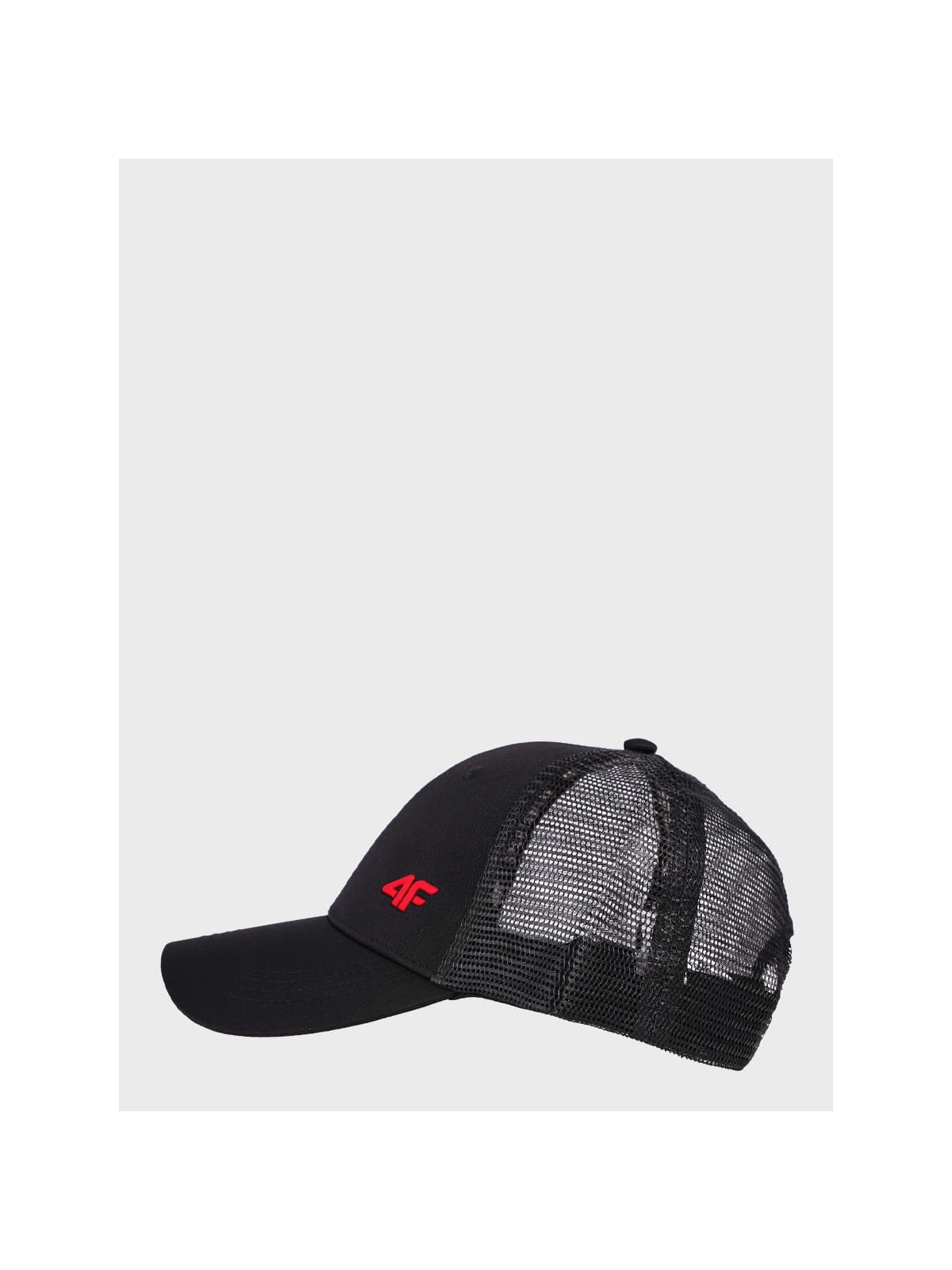 4F Czapka z daszkiem Unisex L24 ACABU360 Czarna L/XL