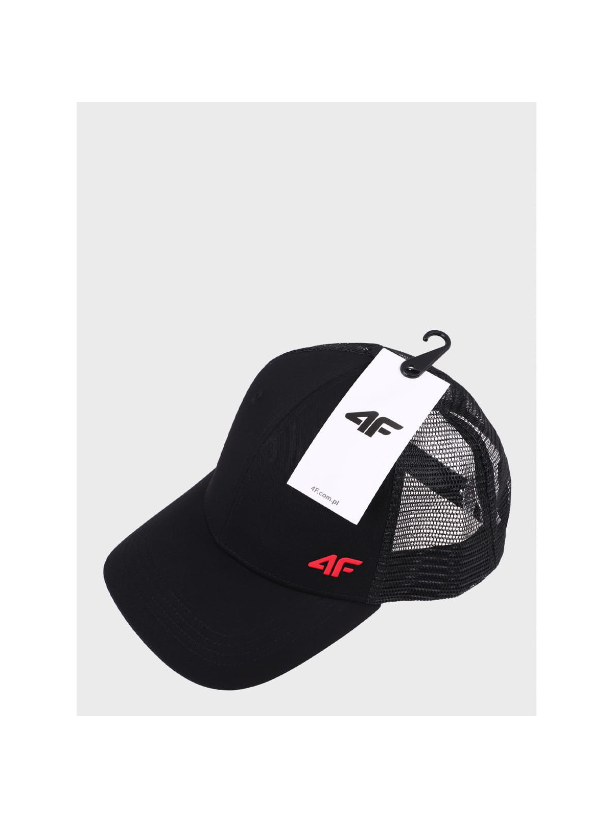 4F Czapka z daszkiem Unisex L24 ACABU360 Czarna L/XL