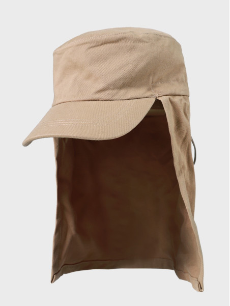 FOSTEX GARMENTS Czapka z daszkiem i nakarczkiem patrolówka z ochroną karku khaki