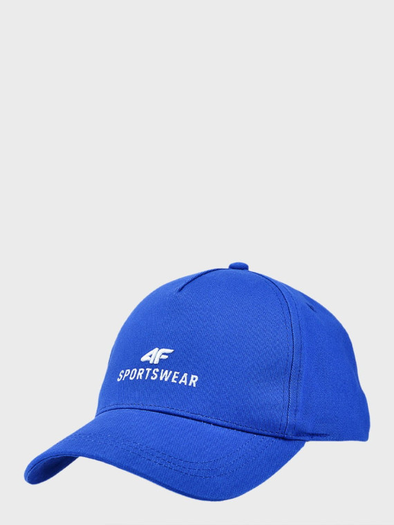 4F Czapka z daszkiem L24 ACABU266 Unisex Kobaltowa L/XL