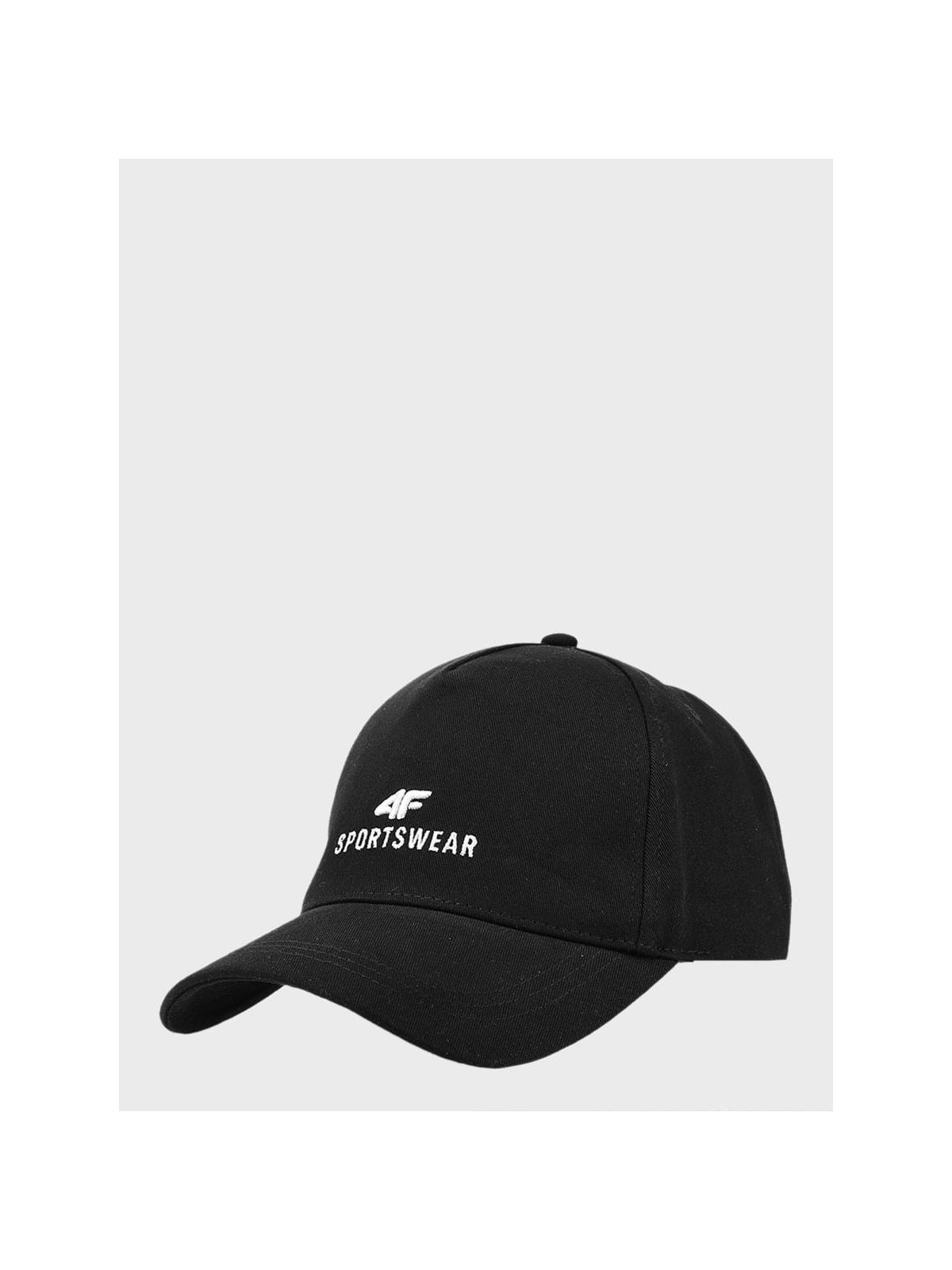 4F Czapka z daszkiem L24 ACABU266 Unisex Czarna S/M