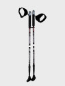 NILS CAMP KIJE DO NORDIC WALKING TREKKINGOWE REGULOWANE NW608 ALUMINIUM CZARNE