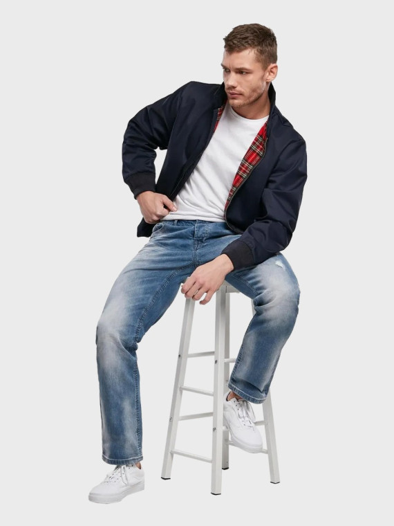 BRANDIT Kurtka męska Lord Canterbury bez kaptura navy granatowa XXL