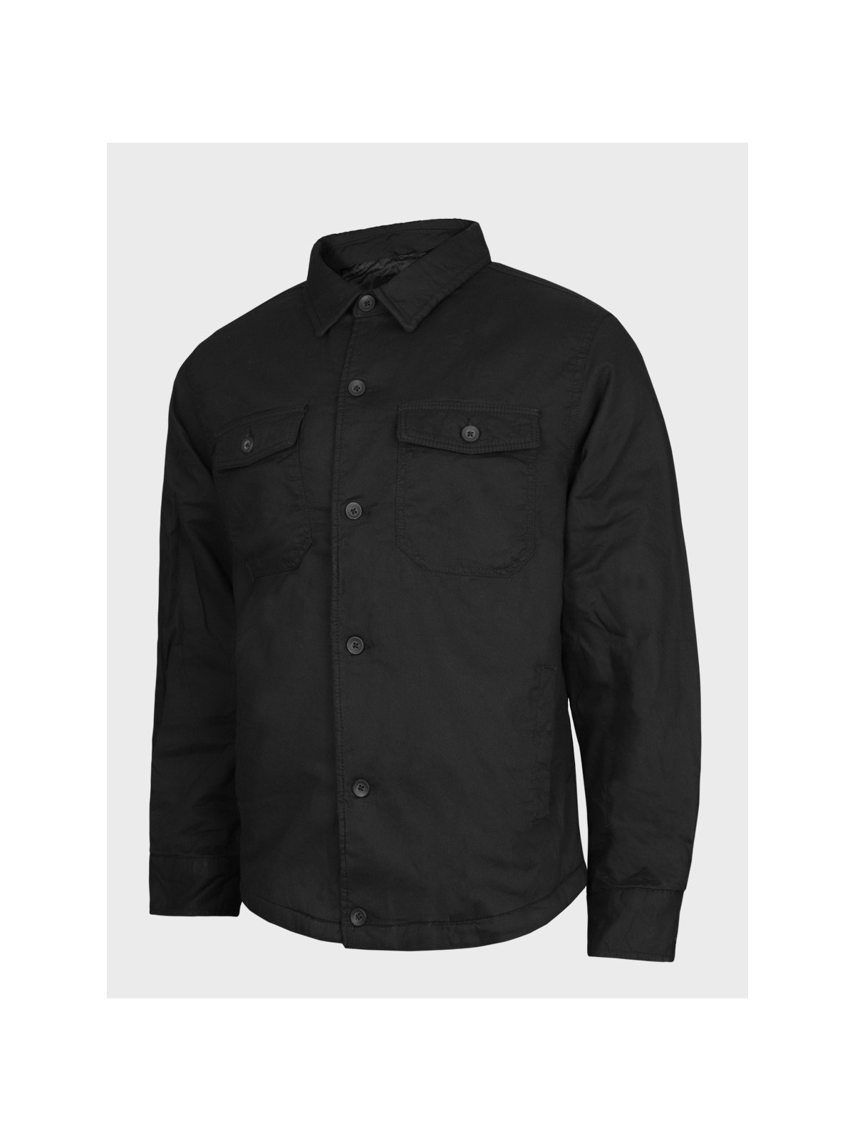 BRANDIT Kurtka przejściowa wiosenna Lumber Jacket czarna XXL