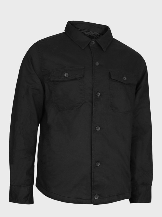 BRANDIT Kurtka przejściowa wiosenna Lumber Jacket czarna XXL