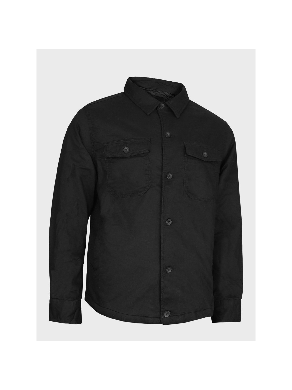 BRANDIT Kurtka przejściowa wiosenna Lumber Jacket czarna XXL