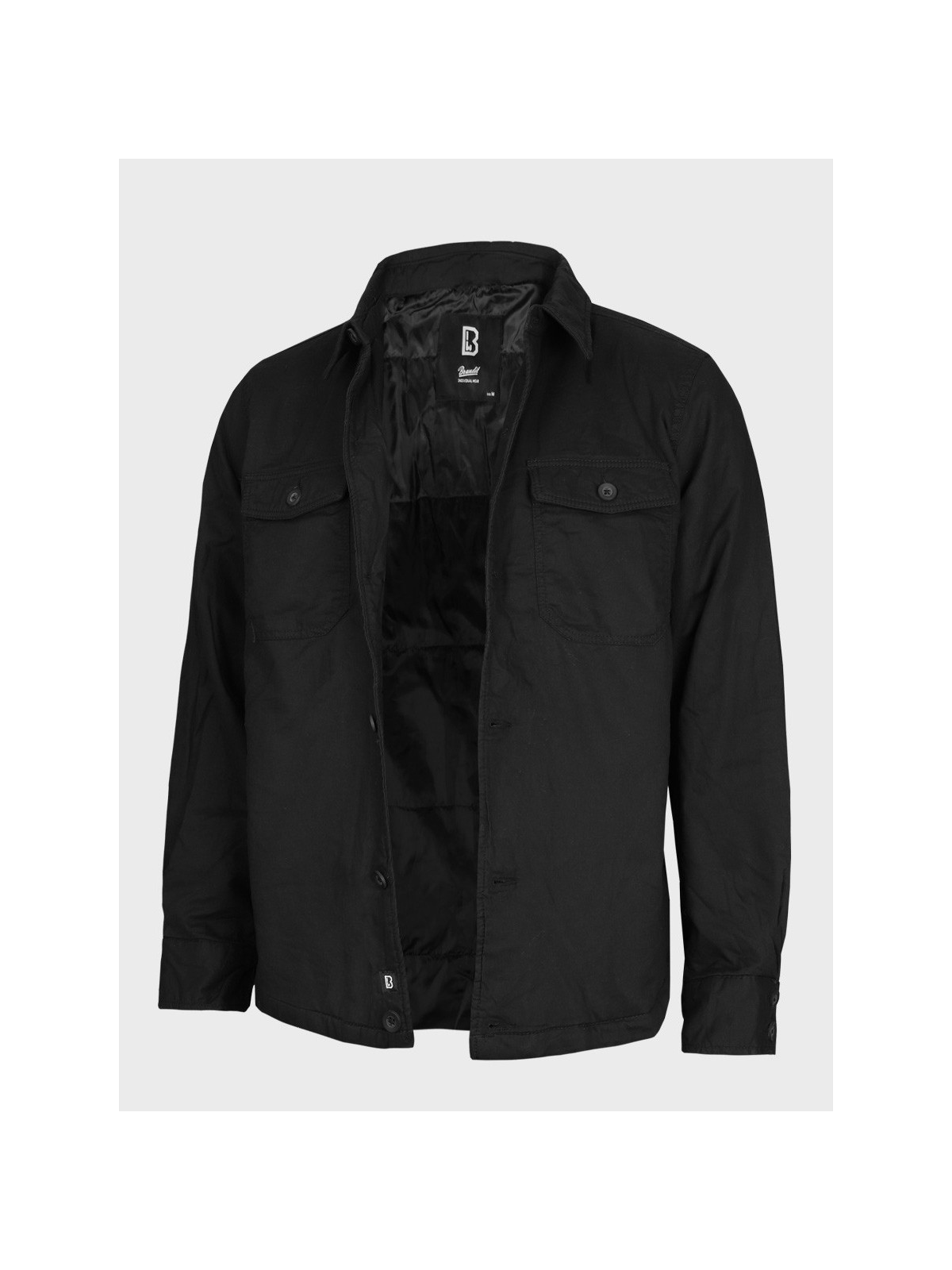 BRANDIT Kurtka przejściowa wiosenna Lumber Jacket czarna XXL