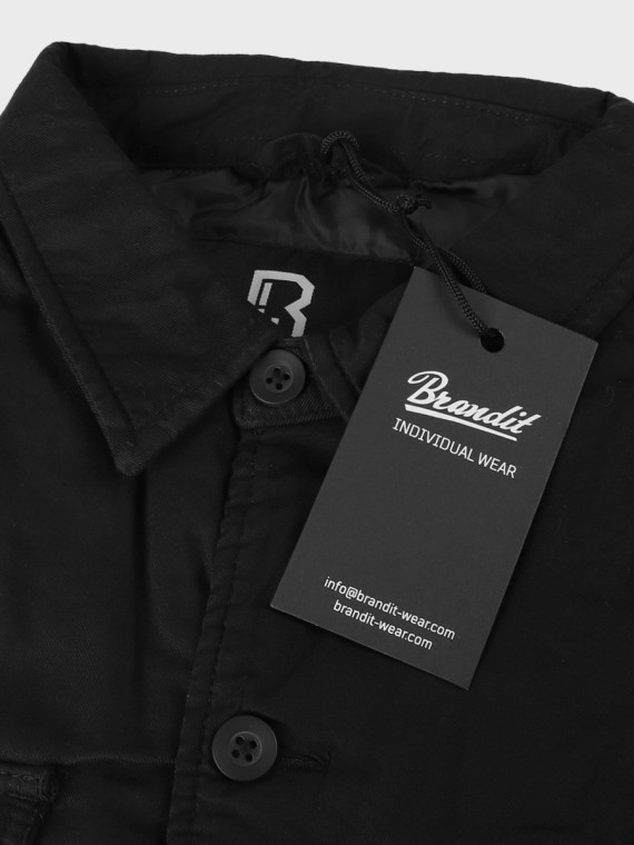 BRANDIT Kurtka przejściowa wiosenna Lumber Jacket czarna XXL