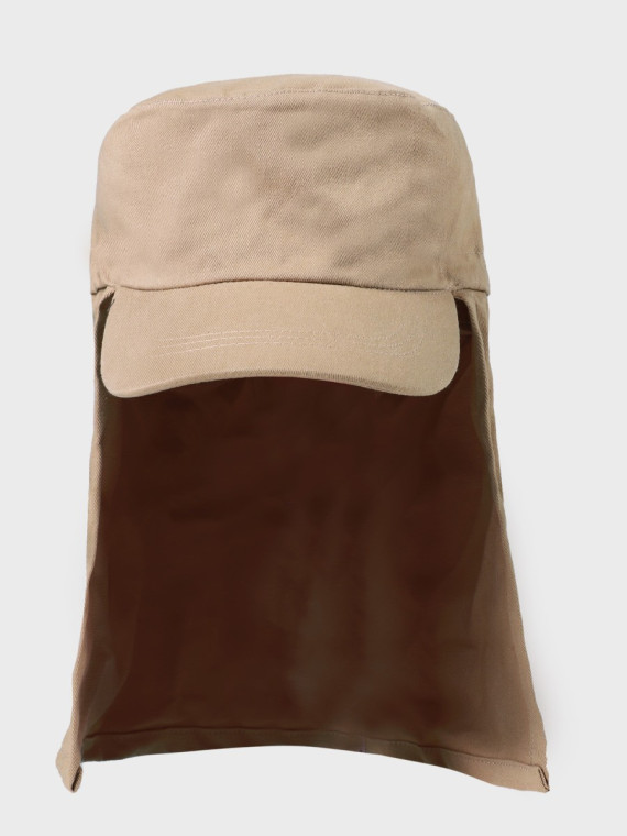 FOSTEX GARMENTS Czapka z daszkiem i nakarczkiem patrolówka z ochroną karku khaki