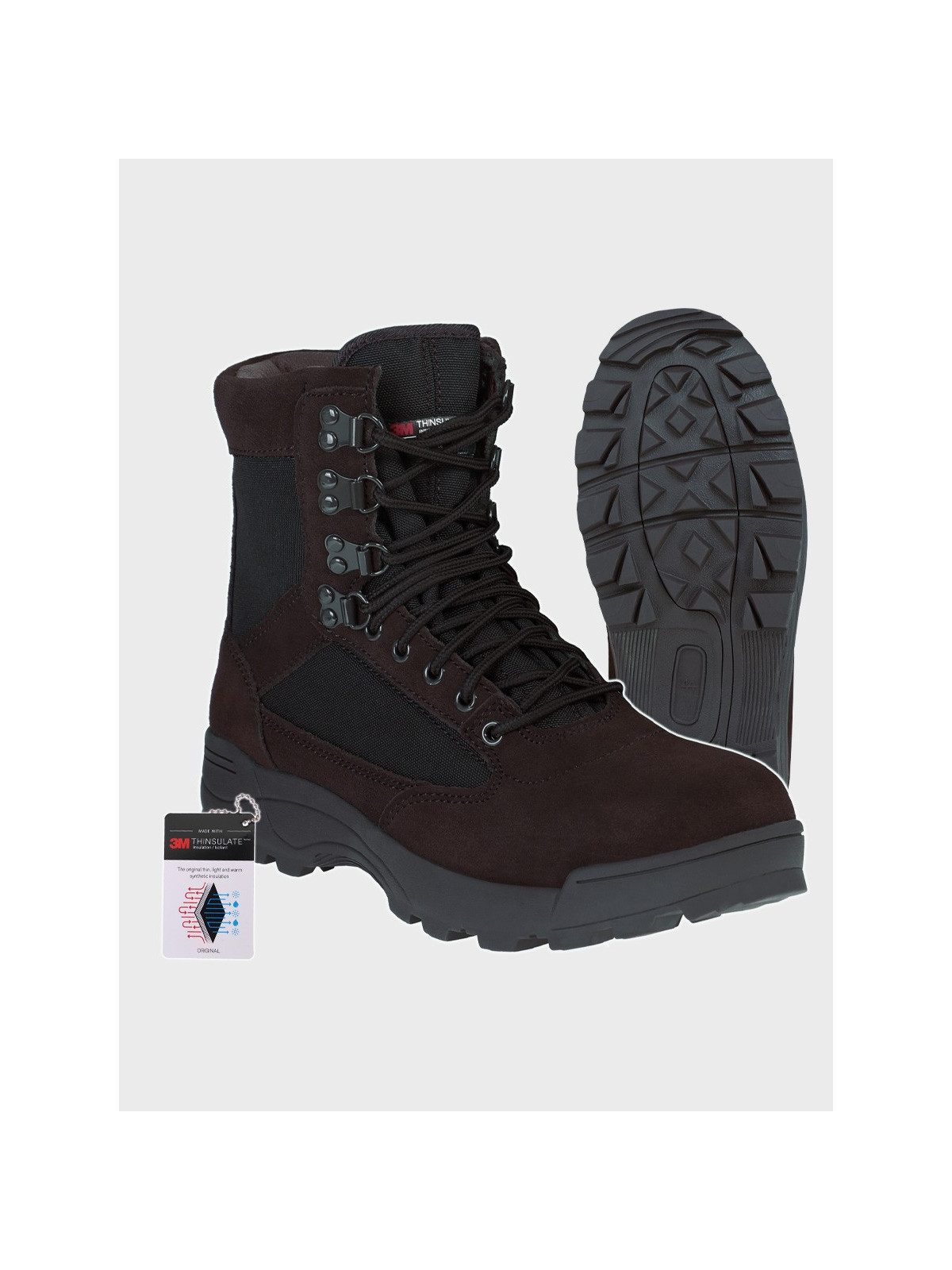 BRANDIT BUTY TAKTYCZNE WOJSKOWE SECURITY BRĄZOWE 50