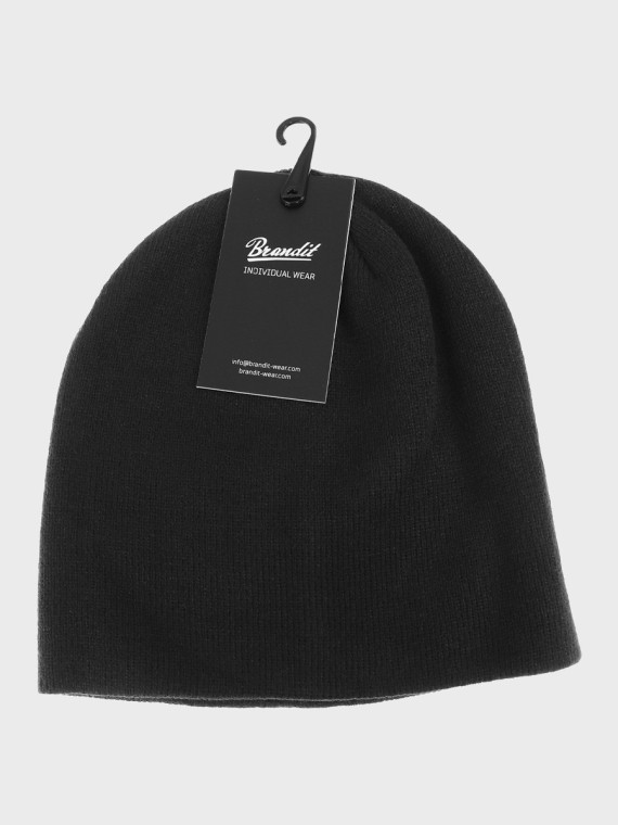 BRANDIT CZAPKA MĘSKA MOVER BEANIE DWUWARSTWOWA CZARNA