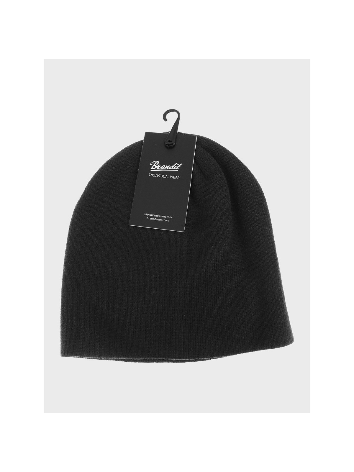 BRANDIT CZAPKA MĘSKA MOVER BEANIE DWUWARSTWOWA CZARNA