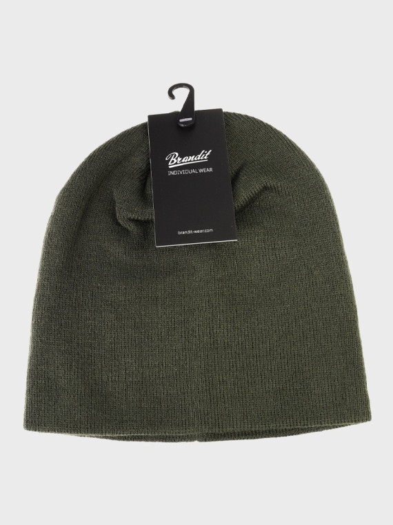 BRANDIT CZAPKA MĘSKA MOVER BEANIE DWUWARSTWOWA OLIWKOWA