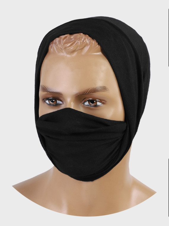 BRANDIT KOMIN WIELOFUNKCYJNY CHUSTA BANDANA CZARNY