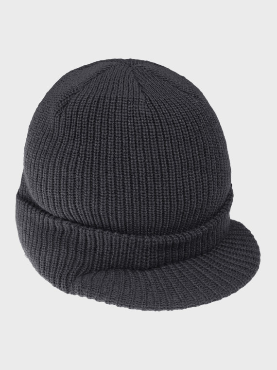 BRANDIT CZAPKA ZIMOWA Z DASZKIEM SHIELD CAP ANTRACYTOWA
