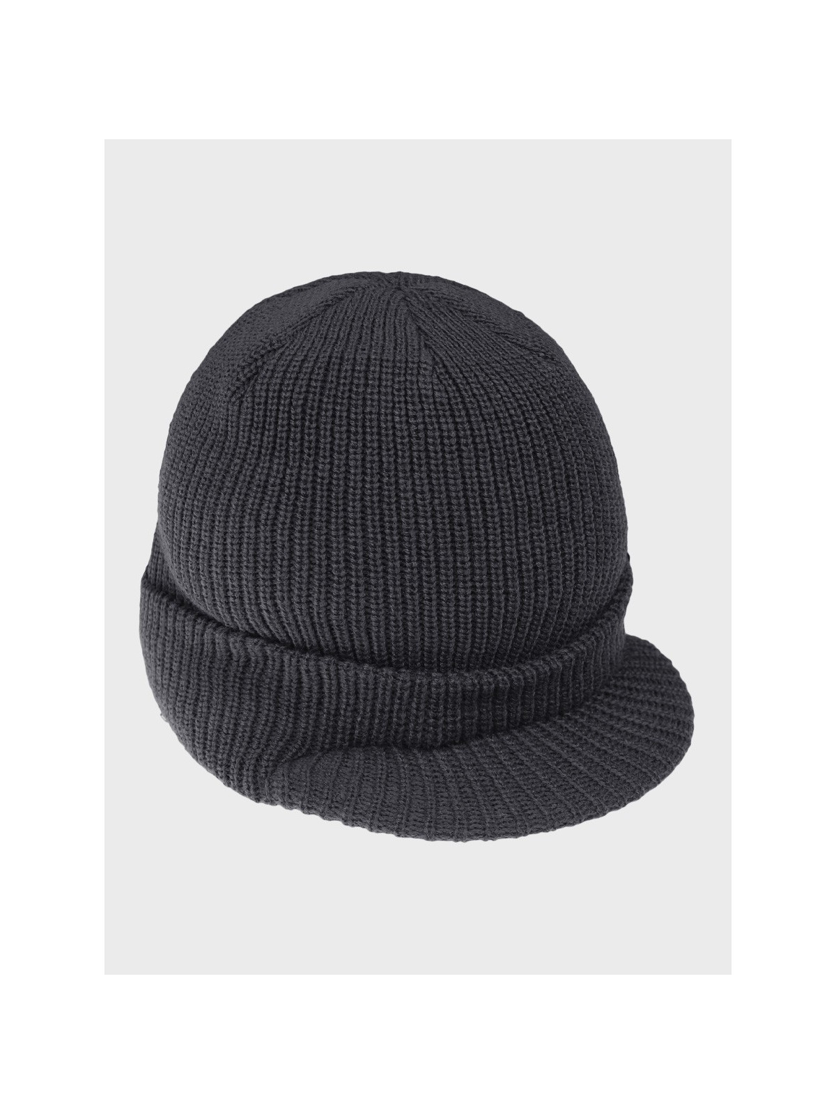 BRANDIT CZAPKA ZIMOWA Z DASZKIEM SHIELD CAP ANTRACYTOWA