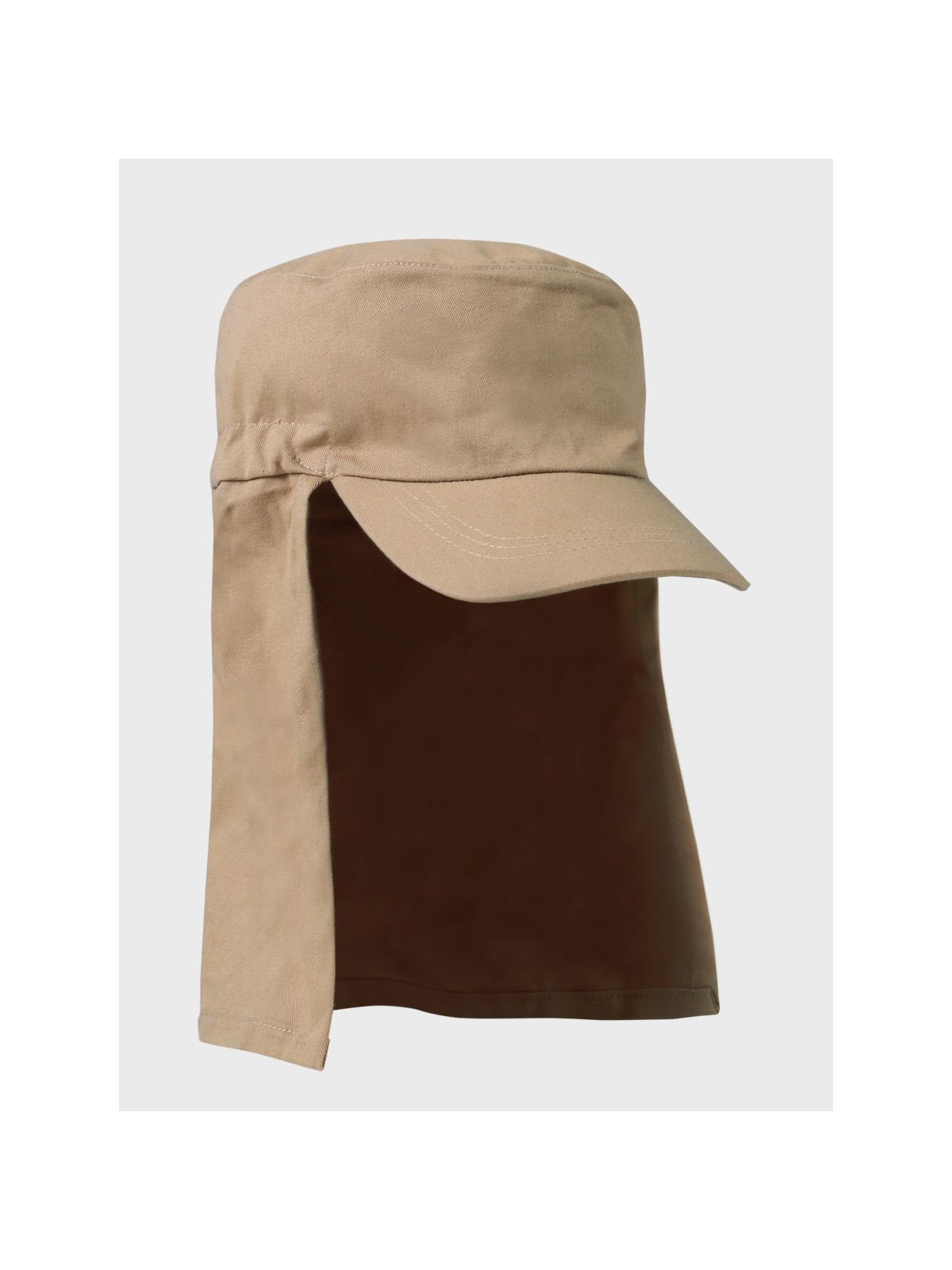 FOSTEX GARMENTS Czapka z daszkiem i nakarczkiem patrolówka z ochroną karku khaki