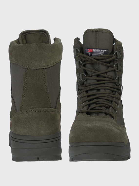 BRANDIT BUTY TAKTYCZNE WOJSKOWE OCHRONA SECURITY 3M THINSULATE OLIWKOWE 50