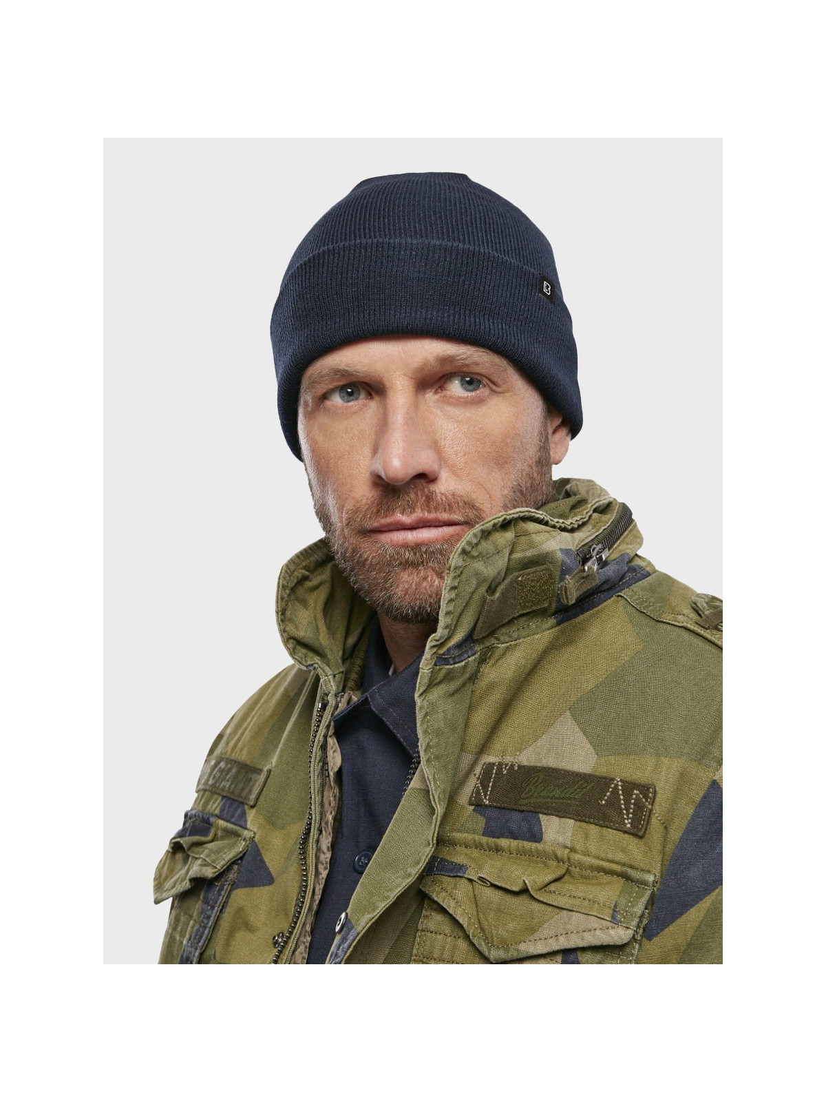 BRANDIT Czapka Zimowa Ciepła Watch Cap Granatowa