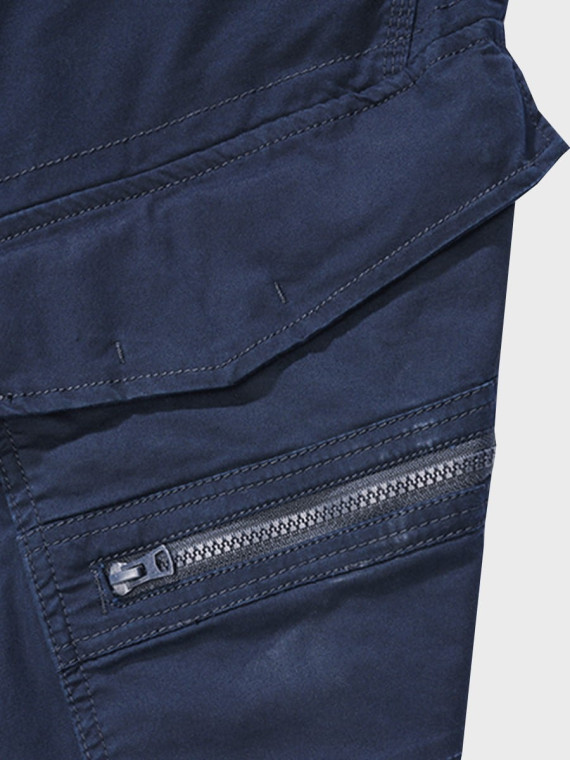BRANDIT Spodnie męskie bojówki BRANDIT Adven Slim Fit granatowe L