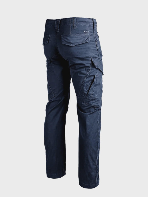 BRANDIT Spodnie męskie bojówki BRANDIT Adven Slim Fit granatowe L