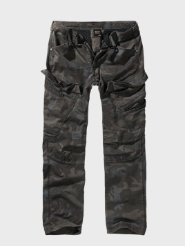 BRANDIT Spodnie męskie bojówki BRANDIT Adven Slim Fit dark camo L