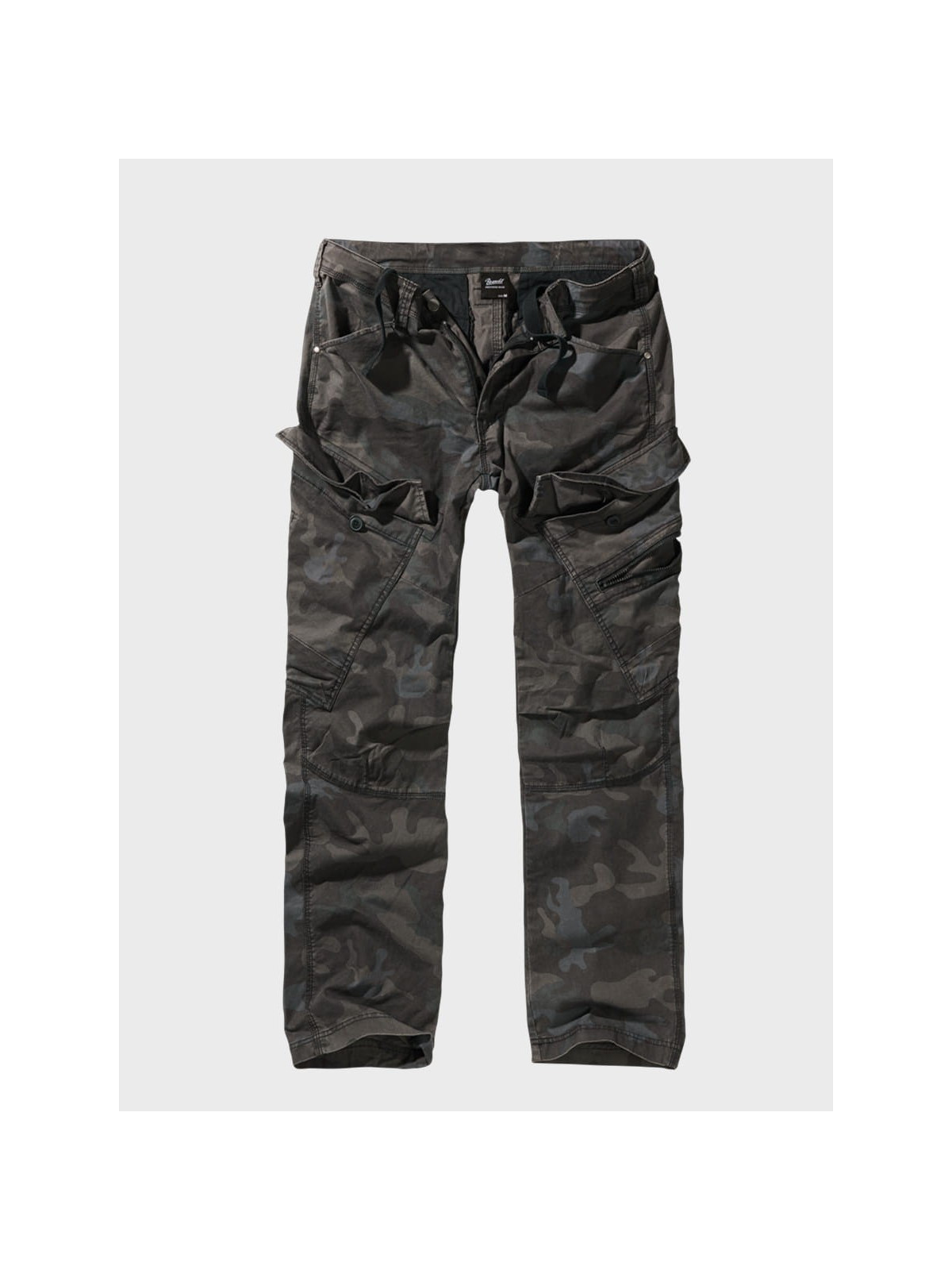 BRANDIT Spodnie męskie bojówki BRANDIT Adven Slim Fit dark camo L