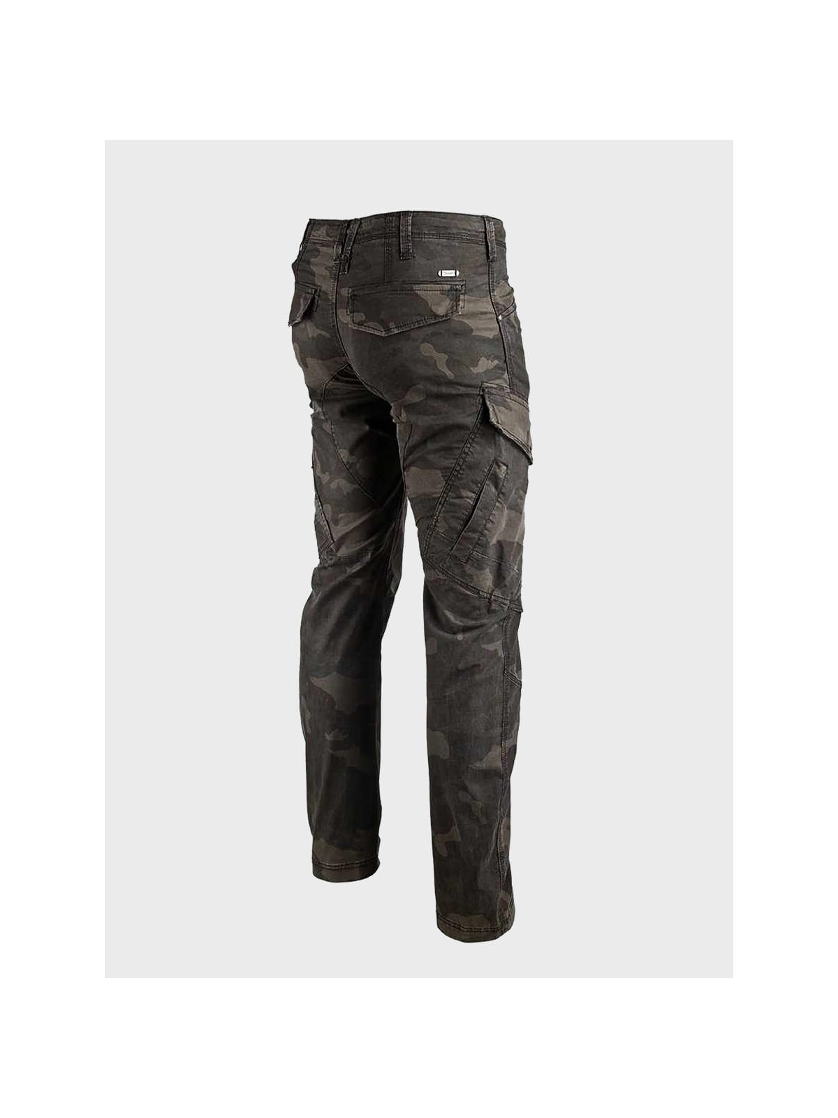 BRANDIT Spodnie męskie bojówki BRANDIT Adven Slim Fit dark camo L