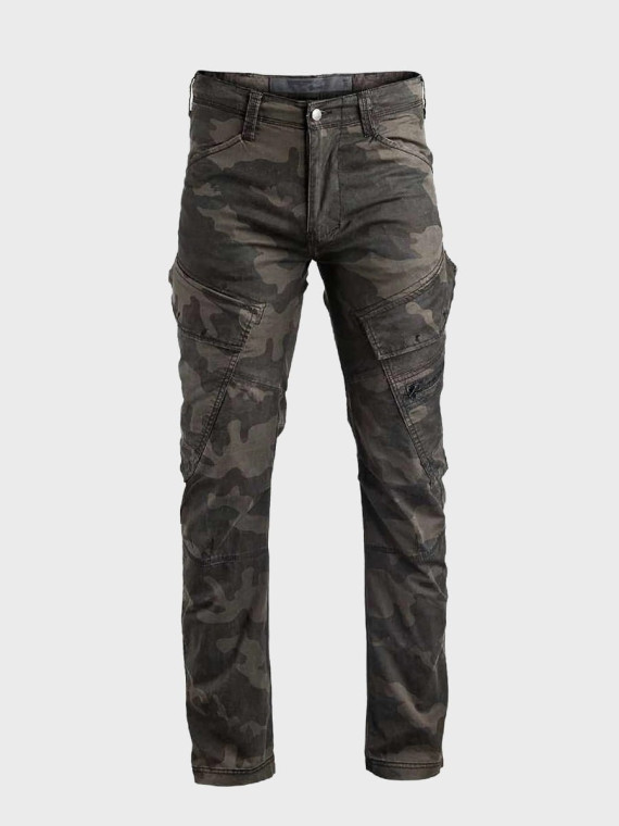 BRANDIT Spodnie męskie bojówki BRANDIT Adven Slim Fit dark camo L