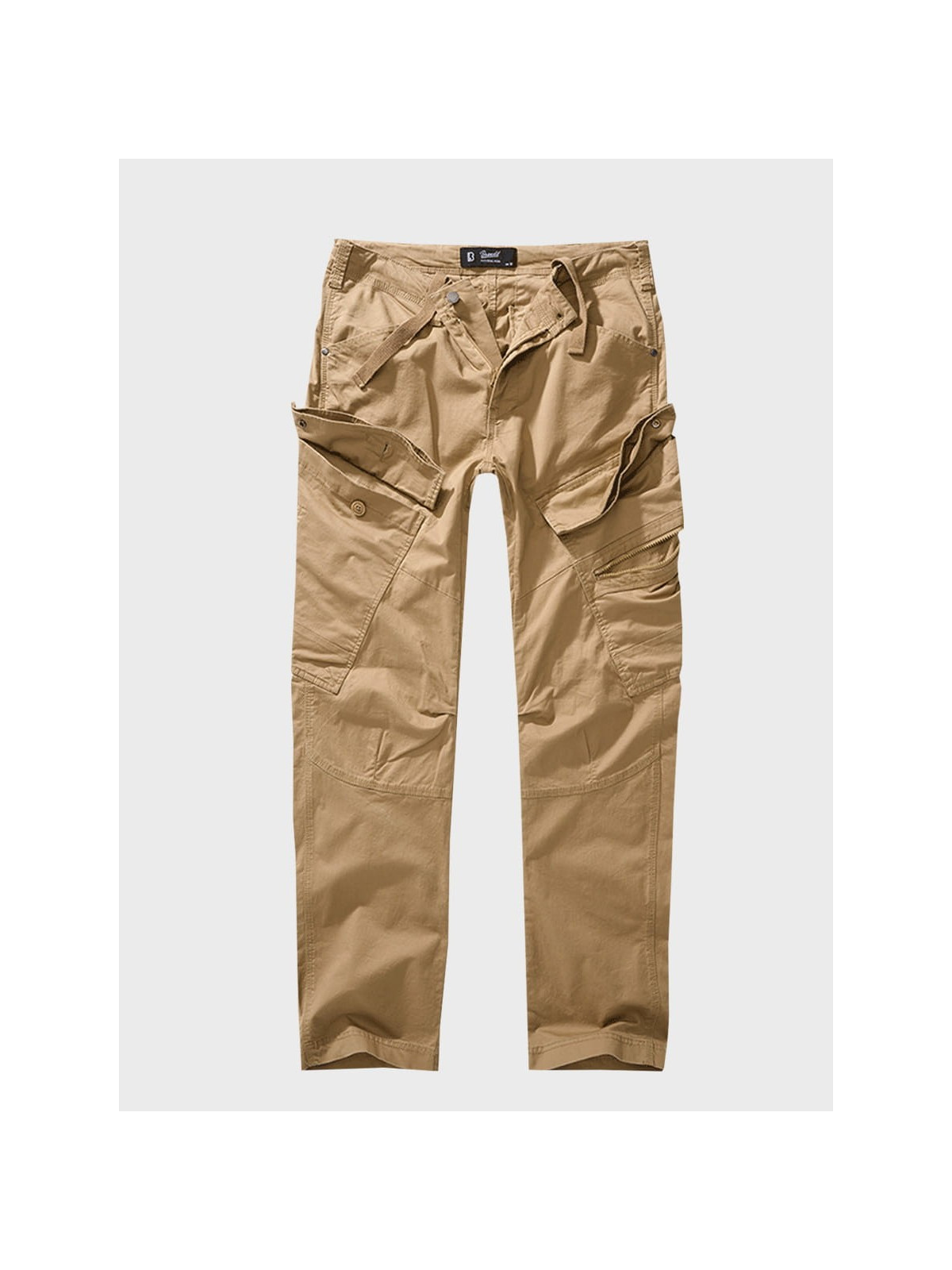 BRANDIT Spodnie męskie bojówki BRANDIT Adven Slim Fit camel L