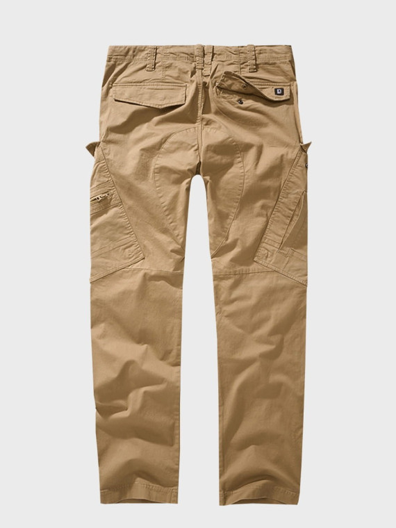 BRANDIT Spodnie męskie bojówki BRANDIT Adven Slim Fit camel L