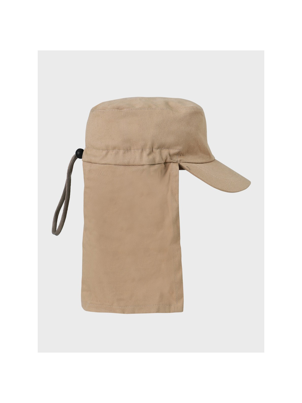 FOSTEX GARMENTS Czapka z daszkiem i nakarczkiem patrolówka z ochroną karku khaki
