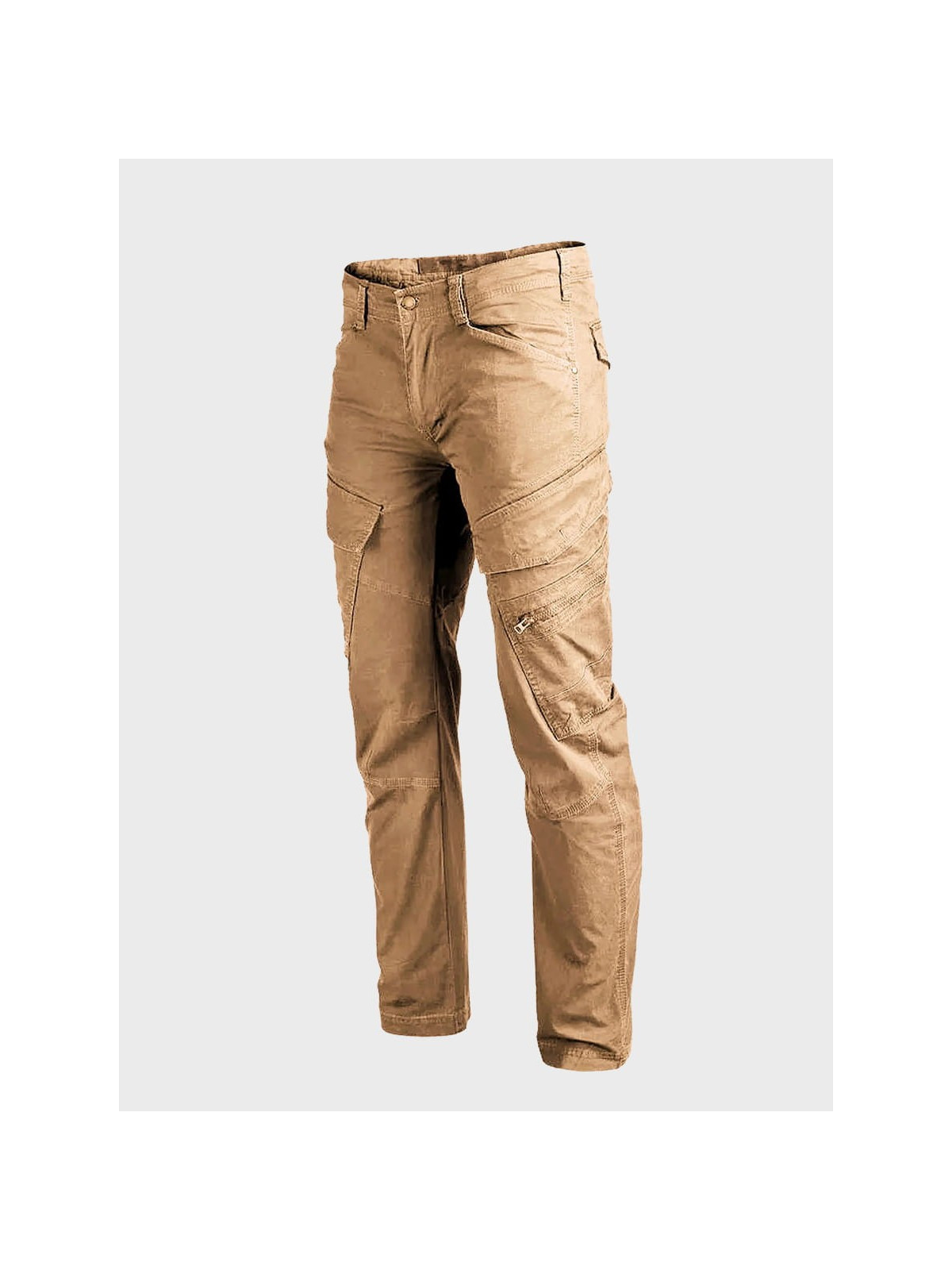 BRANDIT Spodnie męskie bojówki BRANDIT Adven Slim Fit camel L