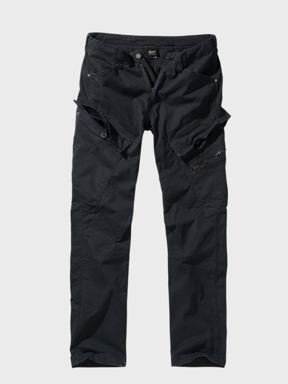 BRANDIT Spodnie męskie bojówki BRANDIT Adven Slim Fit czarne L