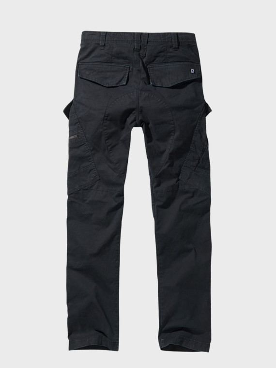 BRANDIT Spodnie męskie bojówki BRANDIT Adven Slim Fit czarne L